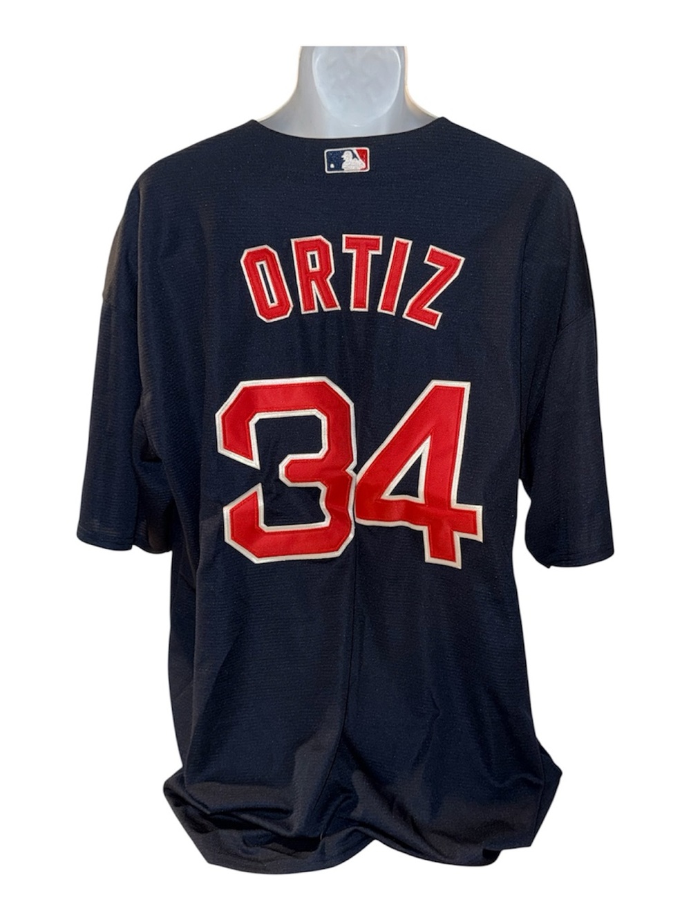 David Ortiz #34 Boston Red Sox Majestic Cool Base Jersey Men’s XXXL Navy Blue